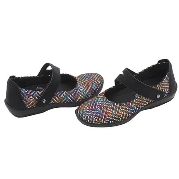 Arcopedico Women's Cosmo Mary Jane in Black Kokoa  Sz: EU41/US 9-9.5 - Picture 1 of 11